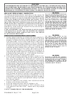 Preview for 8 page of Scott Safety 2216 ISCBA RESPIRATOR Operating & Maintenance Instructions