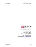 Preview for 89 page of Scott Safety MultiFlame FV-40 Series User Manual