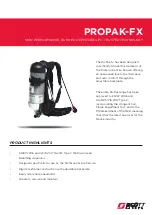 Scott Safety PROPAK F Manual preview