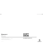 Scott 2015 Spark Series Owner'S Manual предпросмотр