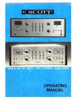 Preview for 1 page of Scott 255S Operating Manual