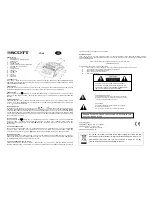 Scott CX48 Manual предпросмотр