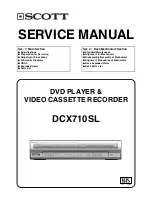 Scott DCX710SL Service Manual preview