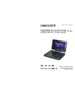 Scott DPX 940CS Owner'S Manual preview