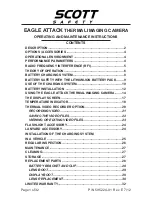 Preview for 3 page of Scott Eagle Attack Operating And Maintenance Instructions Manual