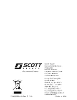 Preview for 36 page of Scott Eagle Attack Operating And Maintenance Instructions Manual