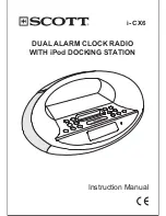 Scott i-CX6 Instruction Manual preview