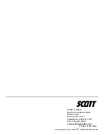 Preview for 30 page of Scott Masterdock Instruction Manual