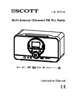 Preview for 1 page of Scott r x 400wl Instruction Manual