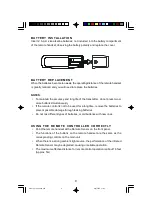 Preview for 10 page of Scott SMV122 Owner'S Manual