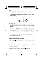 Preview for 16 page of Scott SMV122 Owner'S Manual