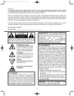 Preview for 2 page of Scott SMV300 Owner'S Manual