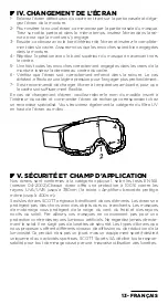 Preview for 13 page of Scott SNOW MOBILE GOGGLE User Manual