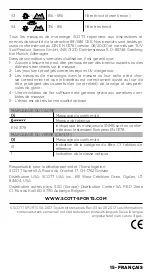 Preview for 15 page of Scott SNOW MOBILE GOGGLE User Manual