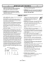 Preview for 2 page of Scotts BLR20085S Owner'S Manual