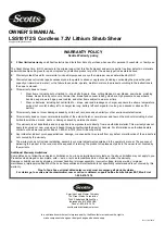 Preview for 8 page of Scotts LSS10172S Owner'S Manual