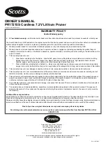 Preview for 8 page of Scotts PR17215S Owner'S Manual