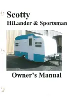 Scotty 2008 HiLander Owner'S Manual preview
