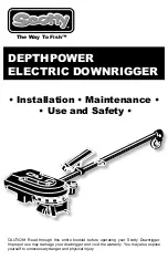 Scotty Depthpower 30" Installation, Maintenance, Use And Safety предпросмотр