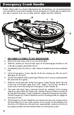 Предварительный просмотр 12 страницы Scotty HIGH PERFORMANCE ELECTRIC DOWNRIGGER Installation, Maintenance, Use And Safety