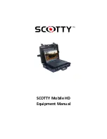 Scotty Mobile HD Equipment Manual preview