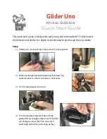 ScottyMakesStuff Glider Uno Quick Start Manual preview