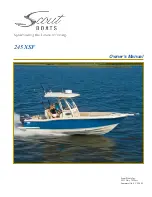 Scout Boats 245 XSF Owner'S Manual preview