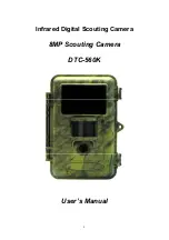 Preview for 1 page of Scout Guard DTC-560K User Manual