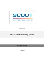 Scout MT-700 ENT Operation Manual предпросмотр