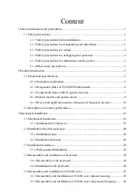 Preview for 3 page of SCOV SV800 Series User Manual