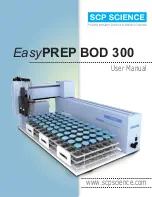 SCP SCIENCE EasyPREP BOD 300 User Manual предпросмотр