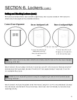 Preview for 10 page of Scranton Products Duralife Lockers Installation Instructions Manual