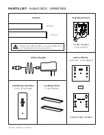 Предварительный просмотр 3 страницы Screen Innovations Nano Box WireFree RTS Installation Instructions Manual