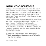 Preview for 5 page of Screen Innovations Solo 2 Installation Instructions Manual