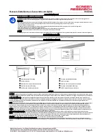 Preview for 5 page of Screen Research CLCLT Installation And Operation Manual