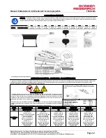 Preview for 12 page of Screen Research CLCLT Installation And Operation Manual