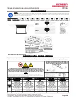 Preview for 20 page of Screen Research CLCLT Installation And Operation Manual