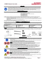 Preview for 2 page of Screen Research MS2-IS Installation Manual