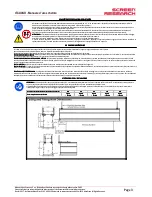 Предварительный просмотр 3 страницы Screen Research MS2-IT Installation Manual