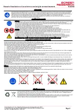 Предварительный просмотр 2 страницы Screen Research Reference X-Mask 4-Way Installation Manual