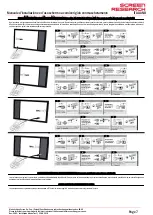 Предварительный просмотр 7 страницы Screen Research Reference X-Mask 4-Way Installation Manual