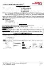 Предварительный просмотр 3 страницы Screen Research SLMF Installation Manual