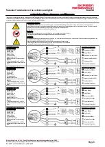 Предварительный просмотр 5 страницы Screen Research SLMF Installation Manual