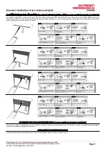 Предварительный просмотр 7 страницы Screen Research SLMF Installation Manual