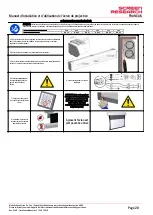 Предварительный просмотр 20 страницы Screen Research SLMF Installation Manual