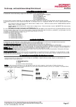 Предварительный просмотр 27 страницы Screen Research SLMF Installation Manual