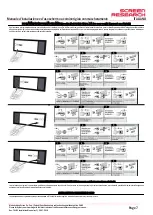 Предварительный просмотр 7 страницы Screen Research TheaterCurved Reference X-Mask T-XLR3 Installation Manual