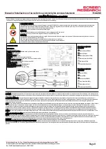 Предварительный просмотр 9 страницы Screen Research TheaterCurved Reference X-Mask T-XLR3 Installation Manual