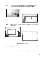 Preview for 4 page of Screen Technics CinemaSnap Series Installation Instructions Manual