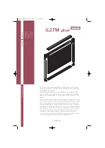 Preview for 2 page of SCREENLINE SL27M Manual